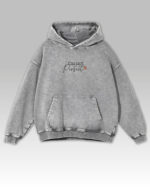 Bluza oversize z kapturem I'm Not Perfect Haft